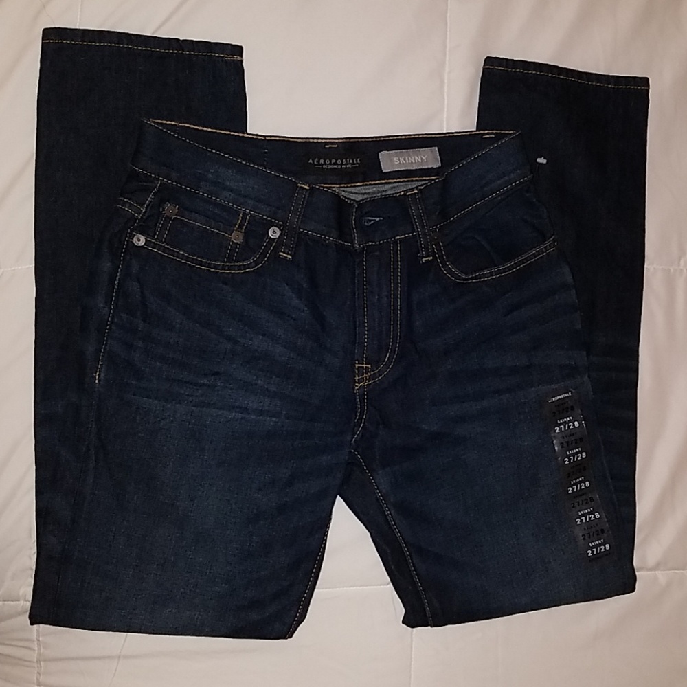 Aeropostale dark blue denim jeans